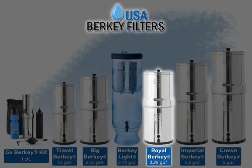 Royal Berkey Water Filter with (4) Black Berkey Elements - Image 2