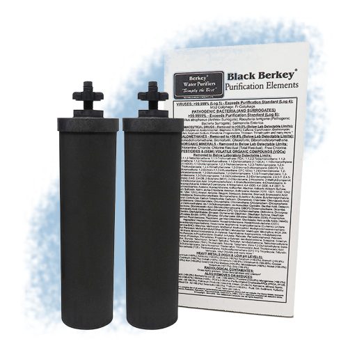 Set of Black Berkey Elements (Super Special)