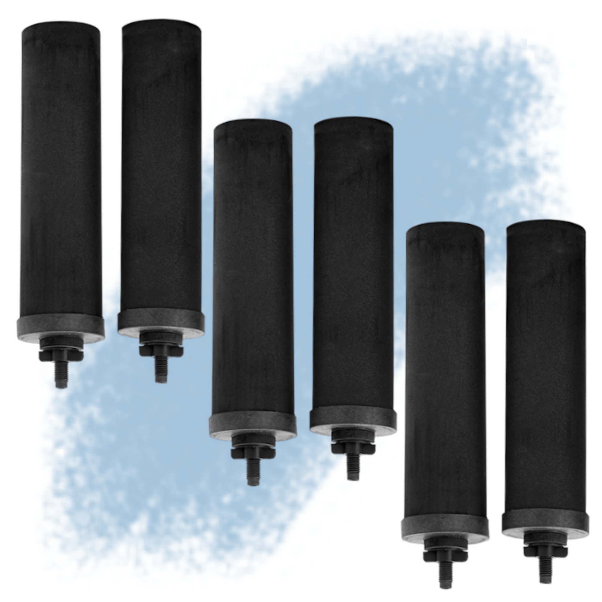Black Berkey® Purification Elements (6-Pack, Next Day Delivery) Black Berkey® Purification Elements (6-Pack, Next Day Delivery)
