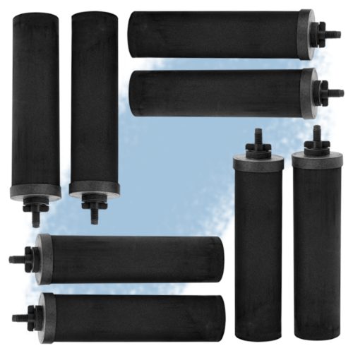 Black Berkey® Purification Elements (8-Pack, Next Day Delivery)