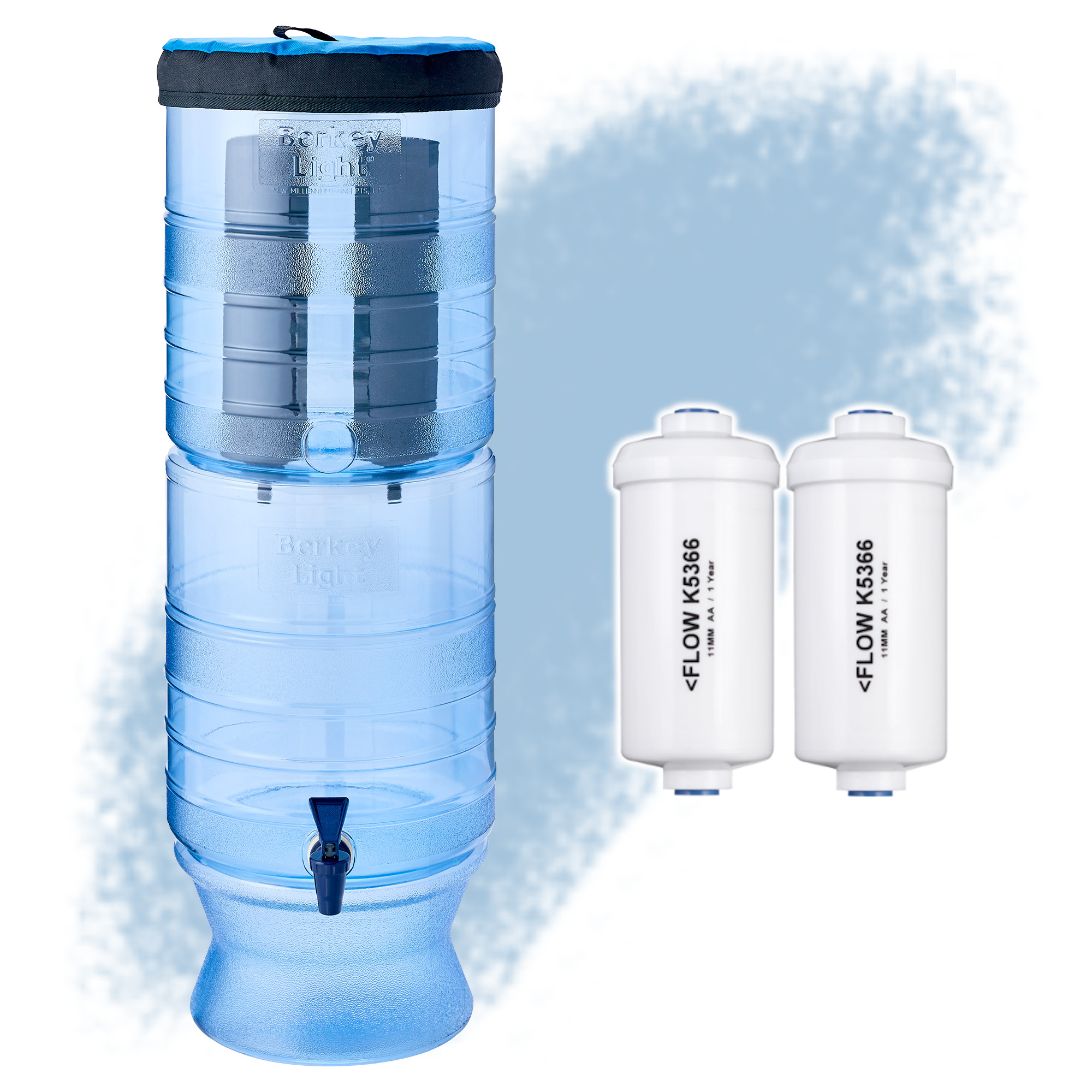 Berkey Light Water Purifier with PF2s (Next Day Delivery)