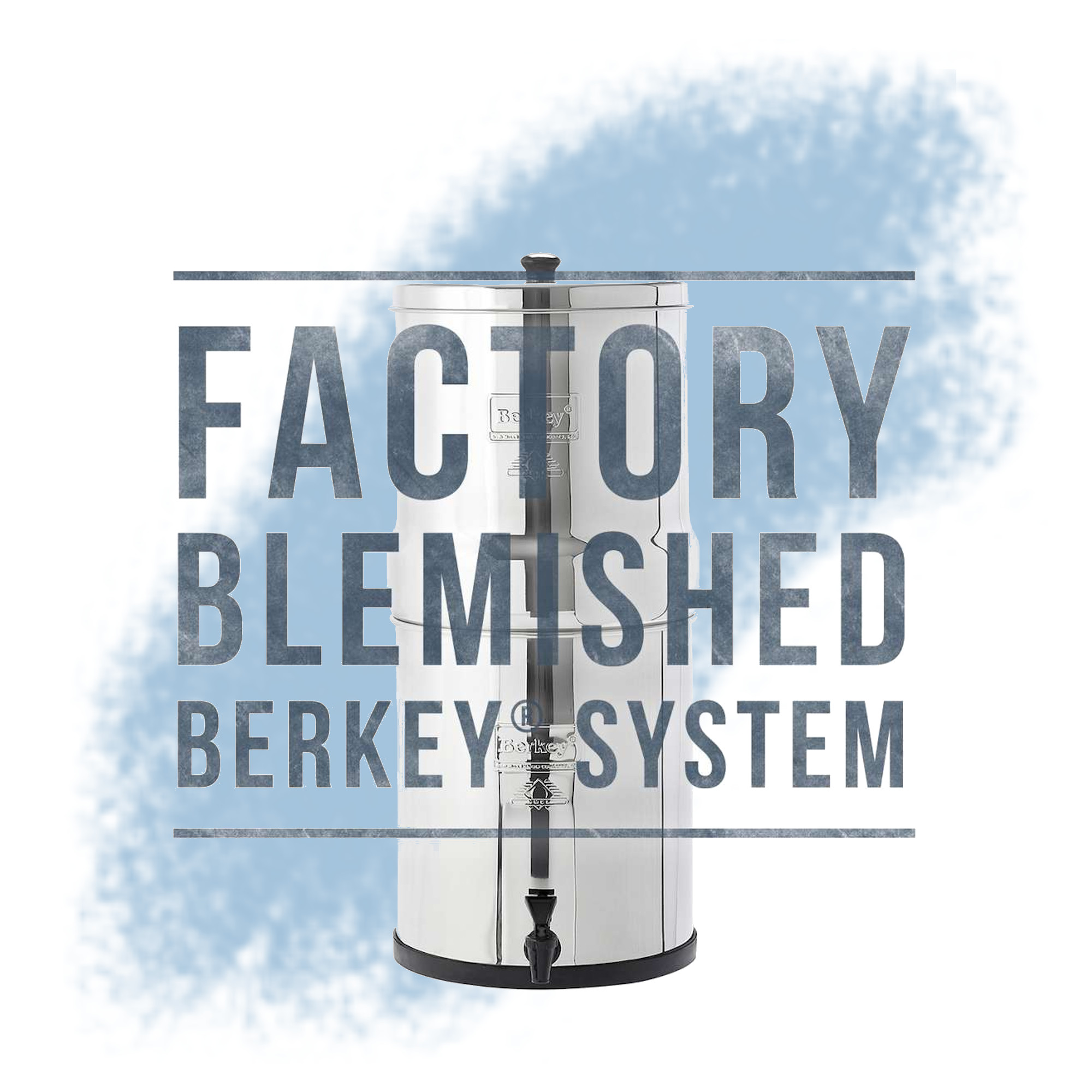 Blemished Big Berkey® System (2.25 gal) Blemished Big Berkey® System (2.25 gal)