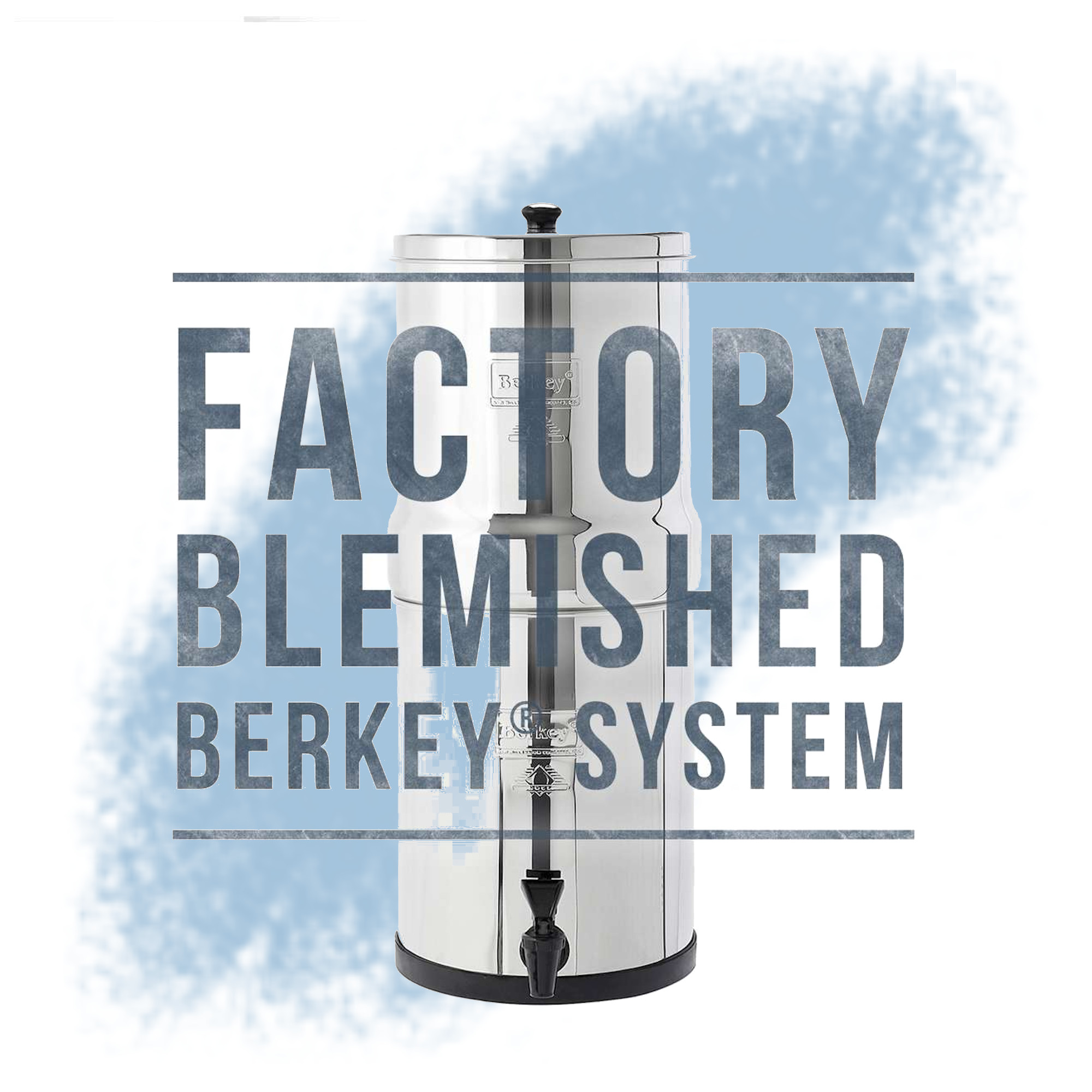 Blemished Travel Berkey® System (1.5 gal) Blemished Travel Berkey® System (1.5 gal)