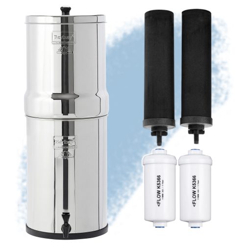 Crown Berkey Water Filter with PF2 (Next Day Delivery)
