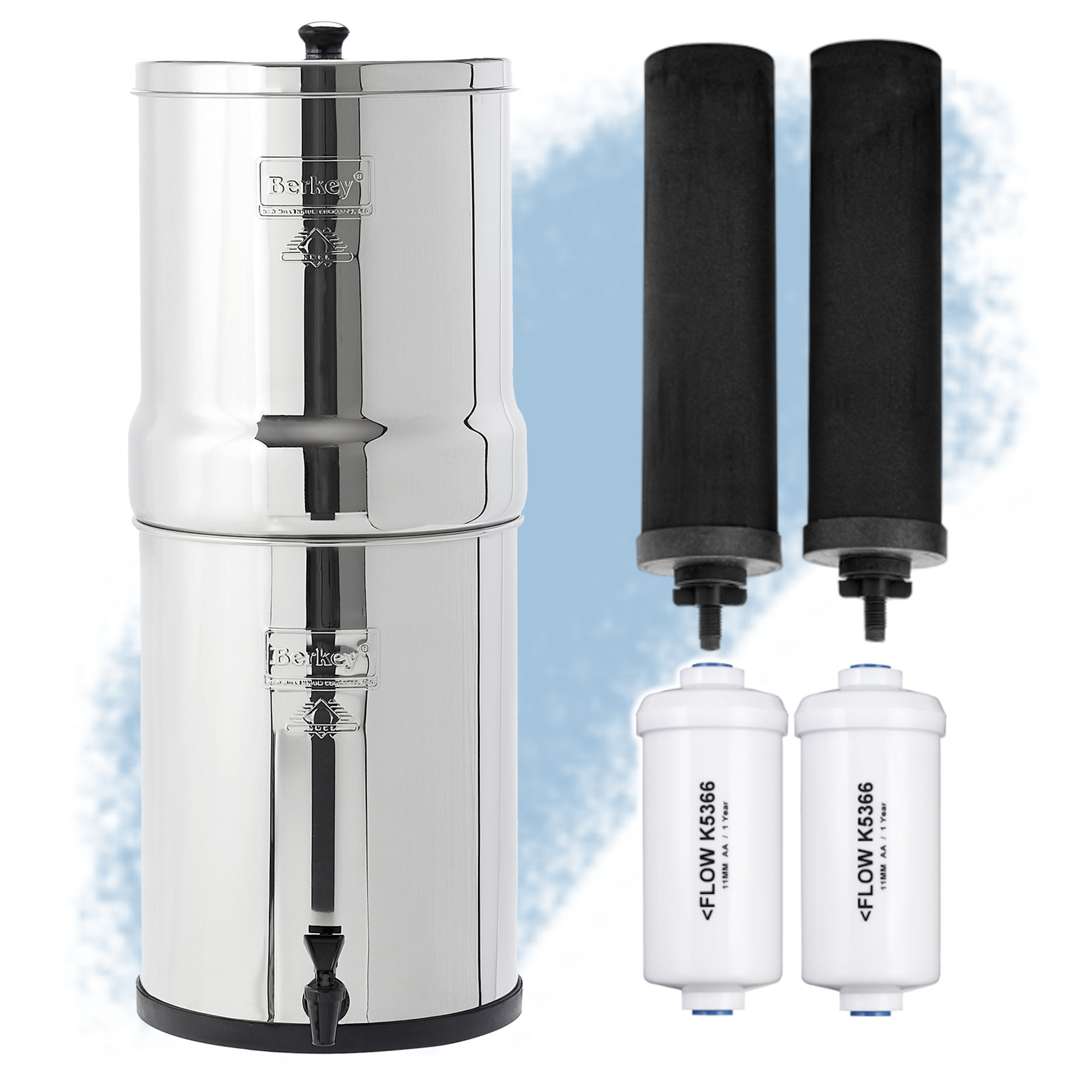 Imperial Berkey Water Filter with PF2 (Next Day Delivery)