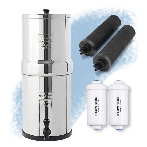 Travel Berkey System Fluoride-Free Bundle