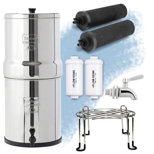 Royal Berkey System PF2 & Stainless Steel Bundle