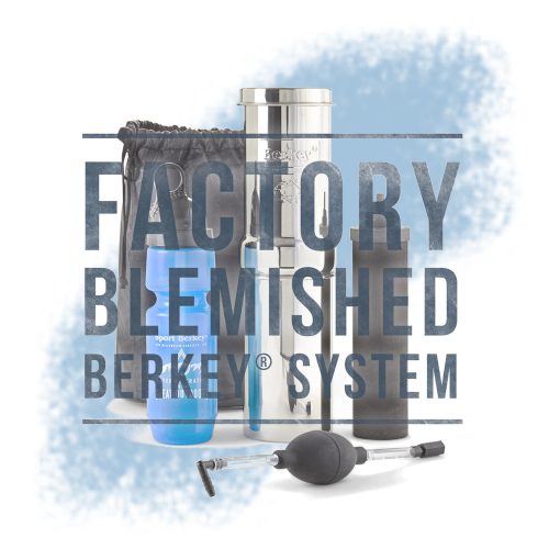 Blemished Go Berkey® Kit (1 quart) with Black Berkey Primer™