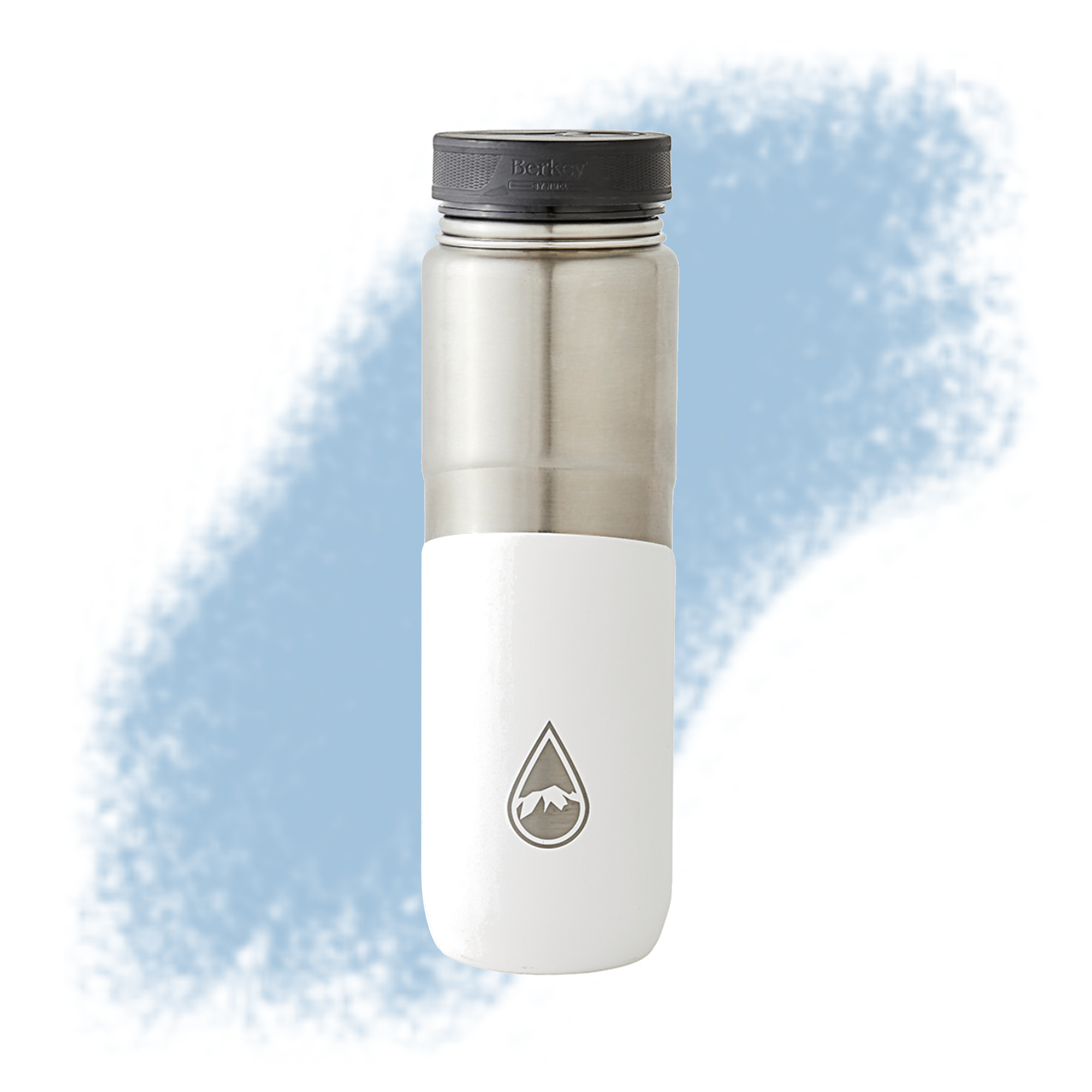 Berkey® Lookout™ Vacuum Insulated Bottle – 26 Oz. (0.76 L) – (Choose Black, Blue, Orange, or White (Super Special))