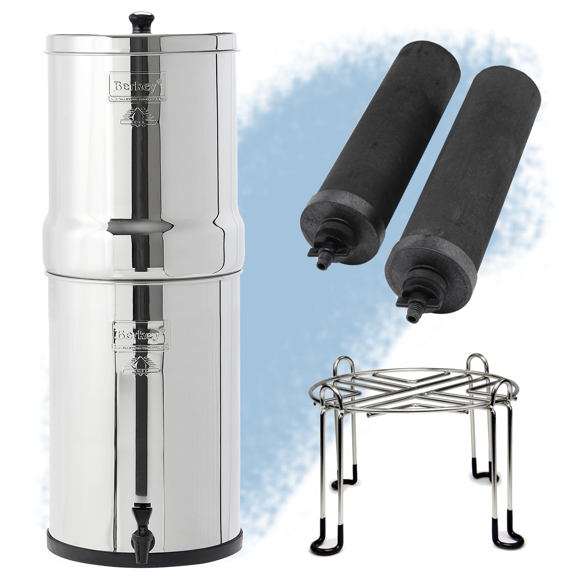 Crown Berkey System Stainless Stand Bundle Berkey Crown Stand Bundle