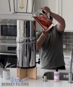 USABF Pouring red food coloring